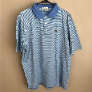 Peter Millar Crown Ease polo shirt short sleeve cotton collared golf Men’s XL